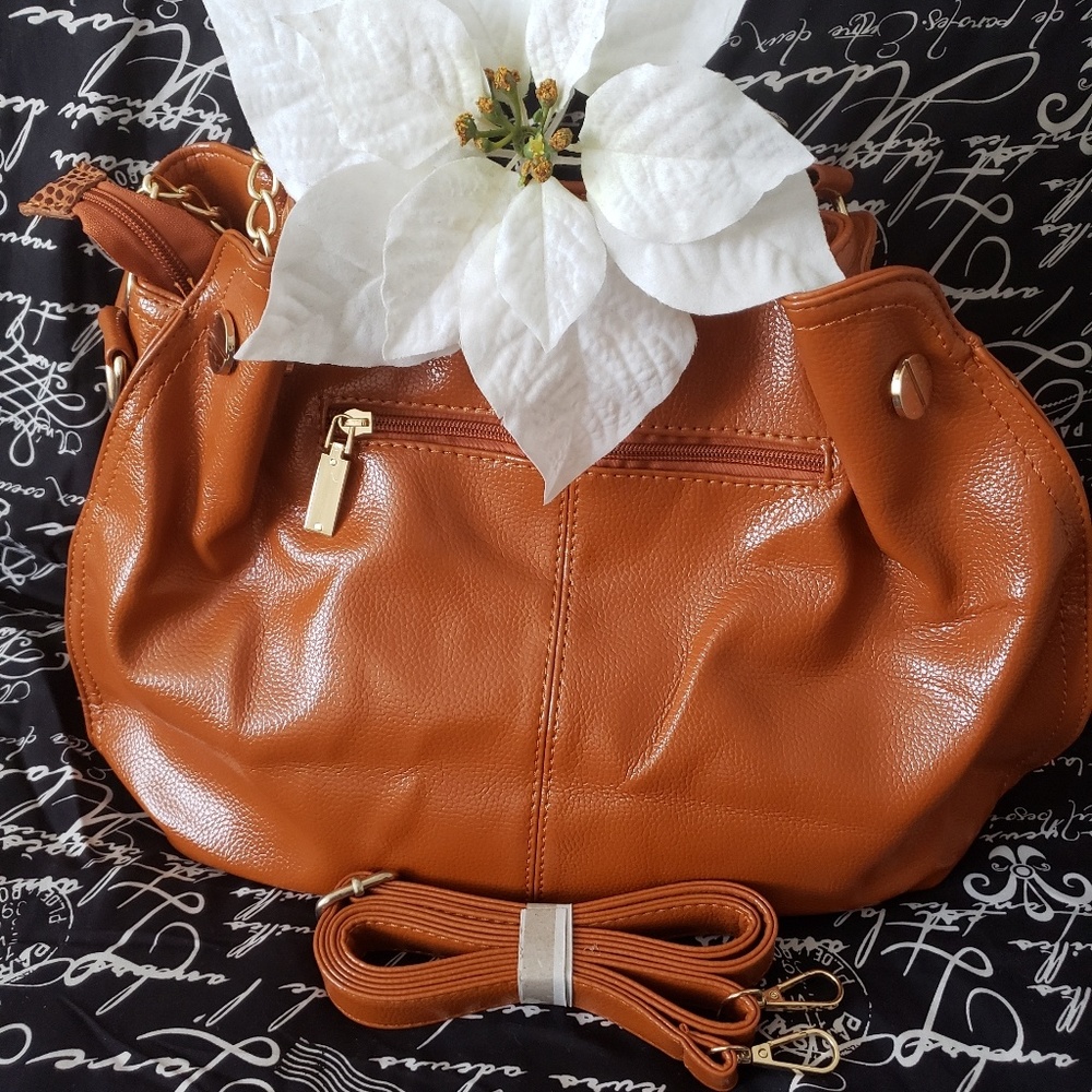 NWOT "Brown" Genuine Leather Serpentine - Picture 2 of 3
